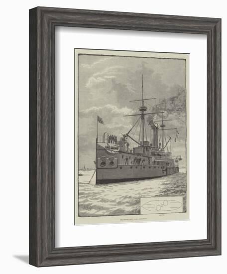 The British Navy, HMS Agamemnon-null-Framed Giclee Print