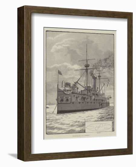 The British Navy, HMS Agamemnon-null-Framed Giclee Print