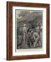 The British Occupation of Benin, Loot from the King's Palace-Joseph Nash-Framed Giclee Print