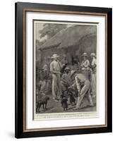 The British Occupation of Benin, Loot from the King's Palace-Joseph Nash-Framed Giclee Print