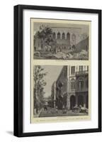 The British Occupation of Cairo, Views in and About the City-null-Framed Giclee Print