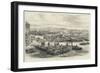 The British Occupation of Cyprus, General View of the Landing-Place at Larnaca, from the Anchorage-null-Framed Premium Giclee Print