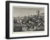 The British Occupation of Cyprus, Landing-Place on the West Coast, Near Baffo-Richard Caton Woodville II-Framed Giclee Print
