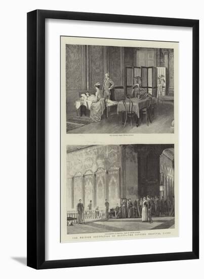 The British Occupation of Egypt, the Citadel Hospital, Cairo-null-Framed Giclee Print