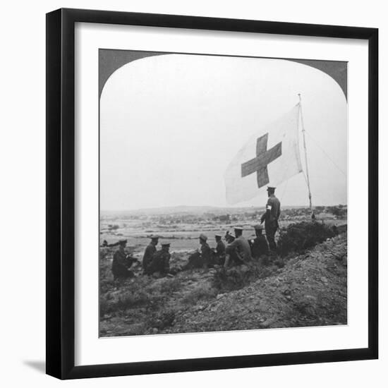 The British Red Cross in the Field, Ready for its Errand of Mercy, World War I, C1914-C1918-null-Framed Photographic Print