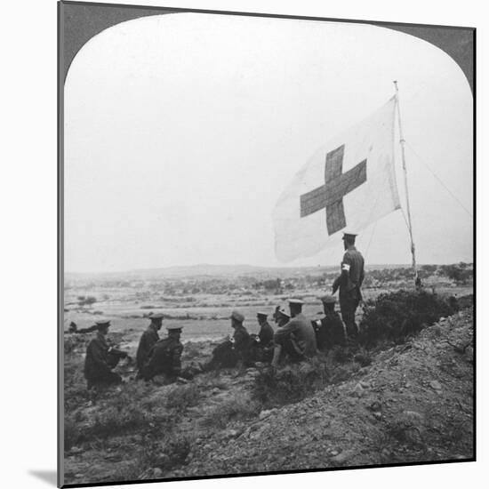 The British Red Cross in the Field, Ready for its Errand of Mercy, World War I, C1914-C1918-null-Mounted Photographic Print