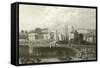 The British Residency at Hyderabad-Captain Robert M. Grindlay-Framed Stretched Canvas