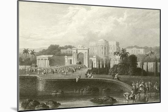 The British Residency at Hyderabad-Captain Robert M. Grindlay-Mounted Giclee Print