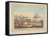 The British Royal Navy, 1815-Wilhelm Alexander Kobell-Framed Stretched Canvas