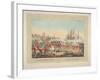 The British Royal Navy, 1815-Wilhelm Alexander Kobell-Framed Giclee Print