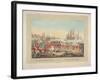 The British Royal Navy, 1815-Wilhelm Alexander Kobell-Framed Giclee Print