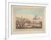 The British Royal Navy, 1815-Wilhelm Alexander Kobell-Framed Giclee Print