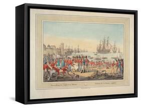 The British Royal Navy, 1815-Wilhelm Alexander Kobell-Framed Stretched Canvas