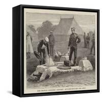 The British Soldiers' Dietary, Kitchen-Boilers for Soup-null-Framed Stretched Canvas