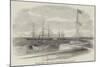 The British Steamer Bengal Bringing a Supposed Russian Prize into Madras Harbour-null-Mounted Giclee Print