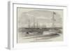 The British Steamer Bengal Bringing a Supposed Russian Prize into Madras Harbour-null-Framed Giclee Print