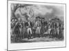 The British Surrender Their Arms to the American Army at Yorktown-J.f. Renault-Mounted Art Print