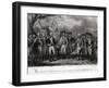 The British Surrendering their Arms to General Washington, 1781-J. Stephenson-Framed Giclee Print