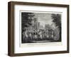 The British Surrendering their Arms to General Washington after the Defeat at York Town in Virginia-John Francis Renault-Framed Giclee Print