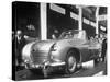 The British Triumph Roadster at the Paris Auto Show-Gordon Parks-Stretched Canvas