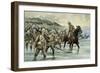 The British Troops of General French Crossing the Sand River-Frank Ifold-Framed Giclee Print