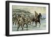 The British Troops of General French Crossing the Sand River-Frank Ifold-Framed Giclee Print