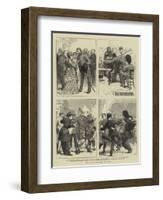 The British Volunteers in Ghent-William III Bromley-Framed Giclee Print