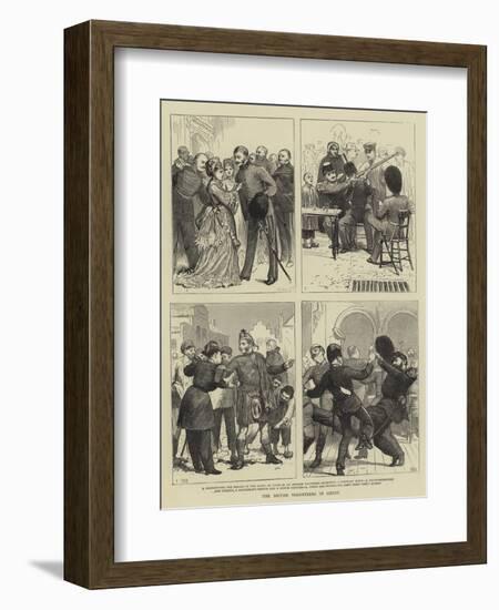 The British Volunteers in Ghent-William III Bromley-Framed Giclee Print