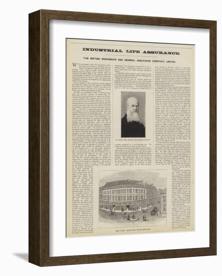 The British Workman's and General Assurance Company, Limited-null-Framed Giclee Print