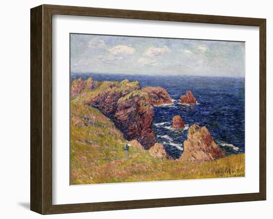 The Brittany Coast-null-Framed Giclee Print