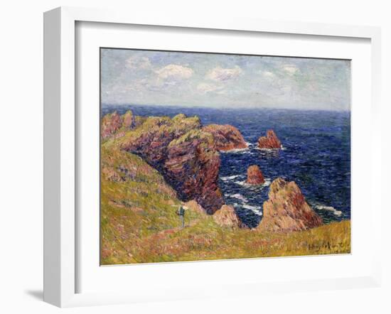 The Brittany Coast-null-Framed Giclee Print