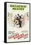 The Broadway Melody, Directed by Harry Beaumont, 1929-null-Framed Stretched Canvas