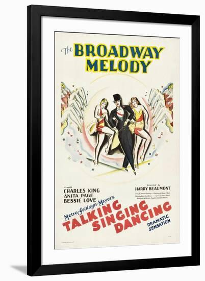 The Broadway Melody, Directed by Harry Beaumont, 1929-null-Framed Giclee Print