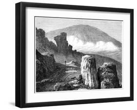 The Brocken, or Blocksberg, Harz Mountains, Germany, 19th Century-Francois Stroobant-Framed Giclee Print