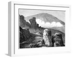 The Brocken, or Blocksberg, Harz Mountains, Germany, 19th Century-Francois Stroobant-Framed Giclee Print