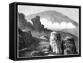 The Brocken, or Blocksberg, Harz Mountains, Germany, 19th Century-Francois Stroobant-Framed Stretched Canvas