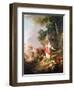 The Broken Eggs (Oil on Canvas)-Jean-Baptiste Huet-Framed Giclee Print