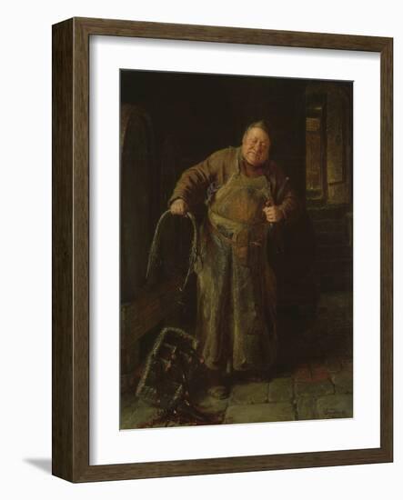 The Broken Handle, 1900-Eduard Von Grutzner-Framed Giclee Print