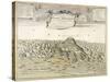 The Broken Mountain in the Territory of the Count of Wernigerode in Hartz Forest, Nuremberg, 1749-null-Stretched Canvas