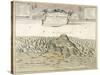 The Broken Mountain in the Territory of the Count of Wernigerode in Hartz Forest, Nuremberg, 1749-null-Stretched Canvas