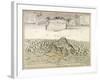 The Broken Mountain in the Territory of the Count of Wernigerode in Hartz Forest, Nuremberg, 1749-null-Framed Giclee Print