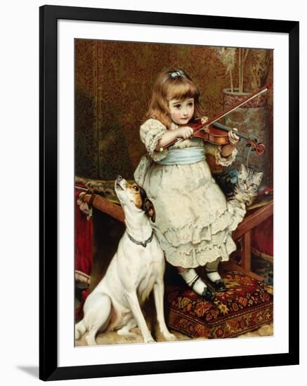 The Broken String-Charles Burton Barber-Framed Giclee Print