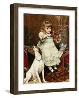 The Broken String-Charles Burton Barber-Framed Giclee Print