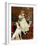 The Broken String-Charles Burton Barber-Framed Giclee Print