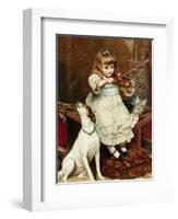 The Broken String-Charles Burton Barber-Framed Premium Giclee Print