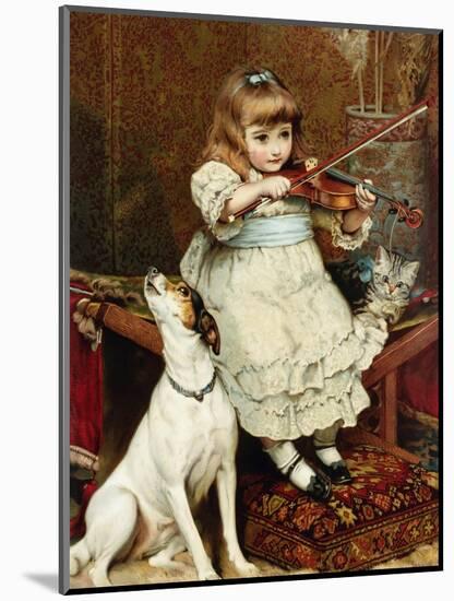 The Broken String-Charles Burton Barber-Mounted Premium Giclee Print