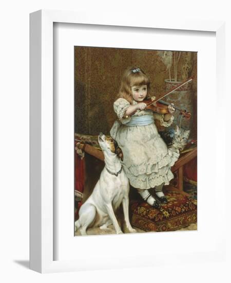 The Broken String-Charles Burton Barber-Framed Giclee Print