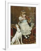 The Broken String-Charles Burton Barber-Framed Giclee Print