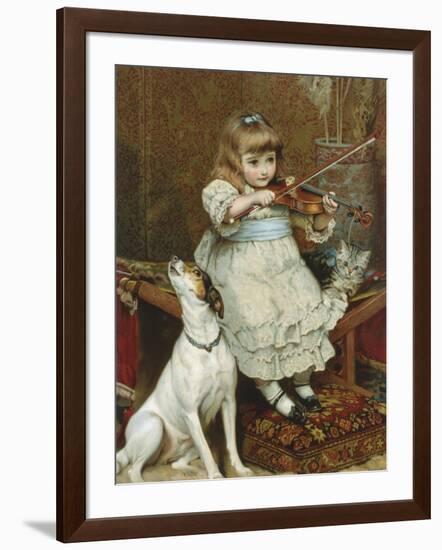 The Broken String-Charles Burton Barber-Framed Giclee Print