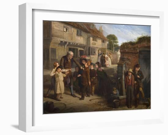 The Broken Window, 1855-William Henry Knight-Framed Giclee Print